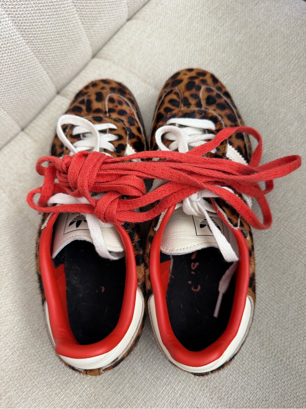 adidas Leopard Print Sambas - Picture 9 of 10